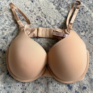 🍊😇 Victoria's Secret Push-Up Padded Full Coverage Nude Bra 2-way Adjustable 36C
